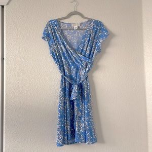 Front Wrap Dress 💙 Blue